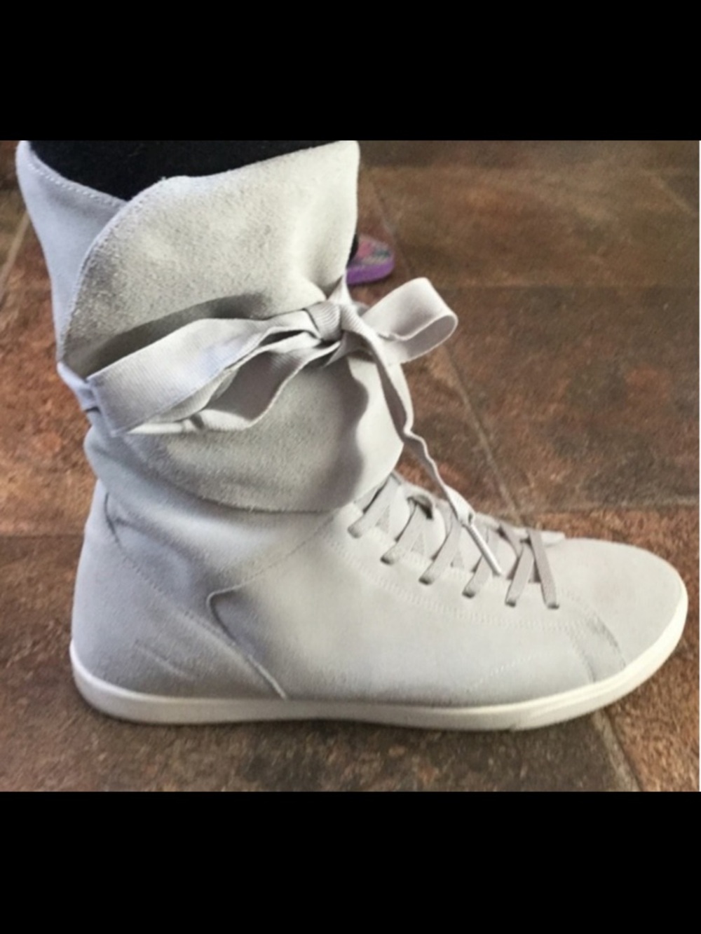 Nike RARE Racquette Mid Granito sneaker bootie. - Picture 5 of 10